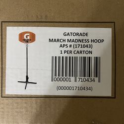 Gatorade, March, Madness, Basketball Hoop NEW,NEW 
