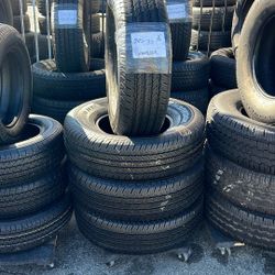 245/75/16 Hankook Set Of 4 Tires Installed And Balanced Set De 4 Llantas Como Nuevas Instaladas Y Balanceadas