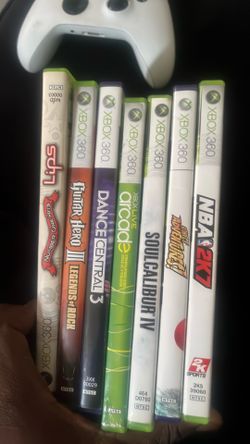 Xbox games and controller