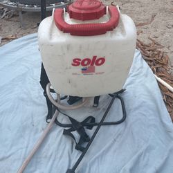 SOLO SO475/D WHITE COMFORT BACKPACK SPRAYER