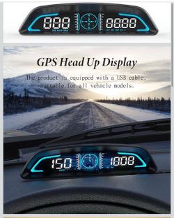 GPS Speedometer,Heads Up Display for Cars G3,Digital Speedometer for Car with Speed, Fatigue Driving