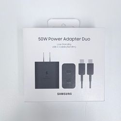 Samsung 50W power adapter duo