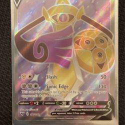 Pokemon Aegislash V Full Art Holo Rare 177/185