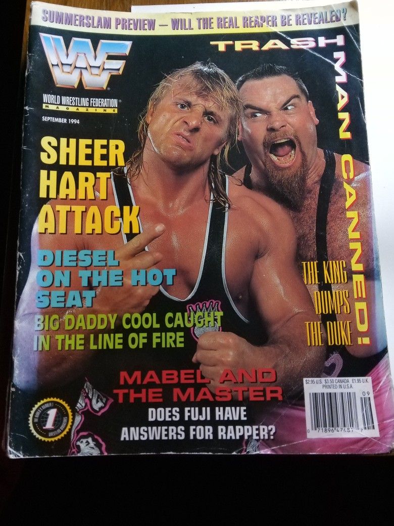 Vintage Wrestling Magazines Bundle WWF And Pro Wrestling Illustrated