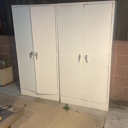 Two Book Style Sheds Metal $ $35 