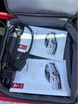 Tesla charger connections and Tesla Model 3 manuals