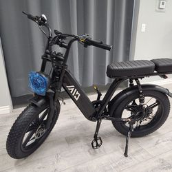 TST R7 Cargo Moped E-Bike - 1500W Power - Dual Suspension & Rack! Schedule for test ride!