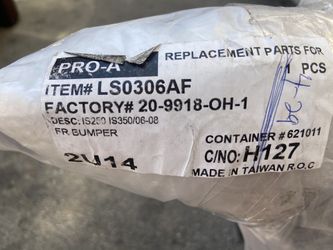 Is250/350 Front Bumper