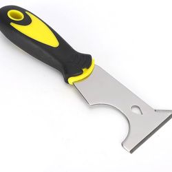 Topiky 3D Printer Cleaning Blade, 3D Printer Cleaning Knife, Multifunctional Stainless Steel Hot Bed Platform Cleaning Blade, Excellent Workmanship, H