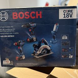 Bosch 4 Tool Combo Kit 