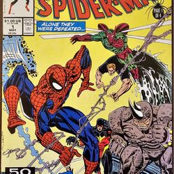 The Deadly Foes Of Spider-man #1 1991 NM 