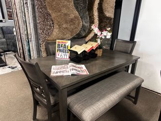 Stunning dining set! $599 🤍✨ More colors!