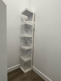 2 Wood stands (semi-used)