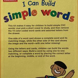 Lakeshore I Can Build Simple Words