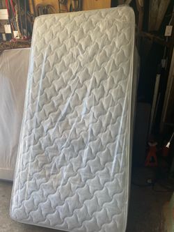 Twin Mattress and Frame