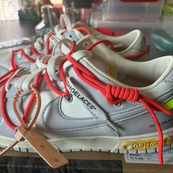 Lot 06 of 50 off white nike dunk low