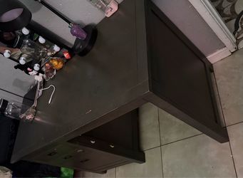 Desk with drawers