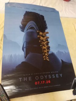 THE ODYSSEY 27×40 DOUBLE SIDED POSTER