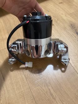 High Volume Flow Chrome Electric Water Pump Fits Small Block Chevy 283 327 400