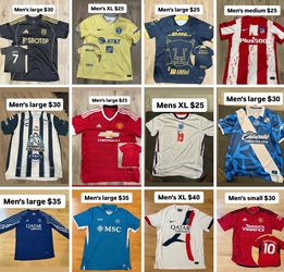 Mens soccer jerseys cheap deals