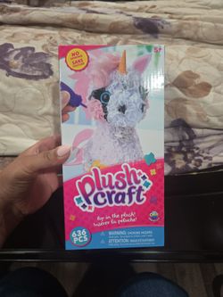 Plush Craft- 636 pieces Unicorn