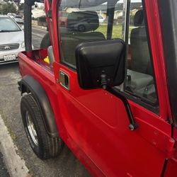 Jeep WranglerYJ Full Doors (paint Code PR4)