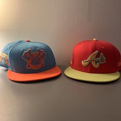 Braves hats combo