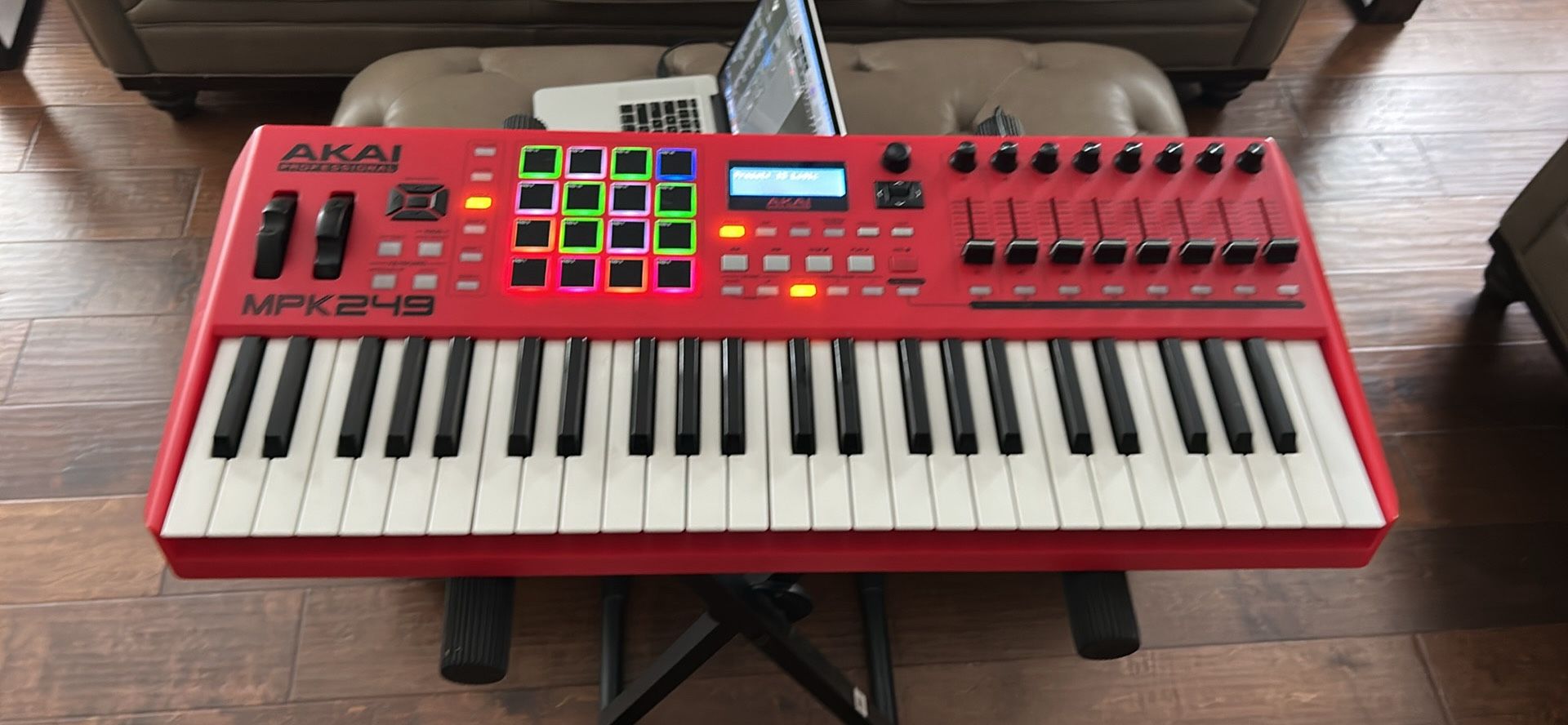 Akai Mpk 249 Midi Keyboard -Red