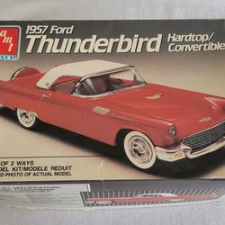 Collectible Kit 1957 Ford Thunderbird Convertible Roadster Model Cat Kit