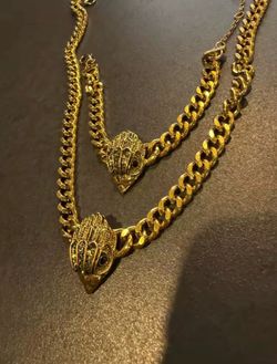 Kirk Geiger necklace and bracelet