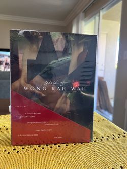 World of Wong Kar Wai - Criterion Boxset- UNOPENED AND SEALED