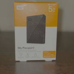 Western Digital 5 TB Hard Drive 