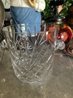 Large Crystal Champagne Bucket