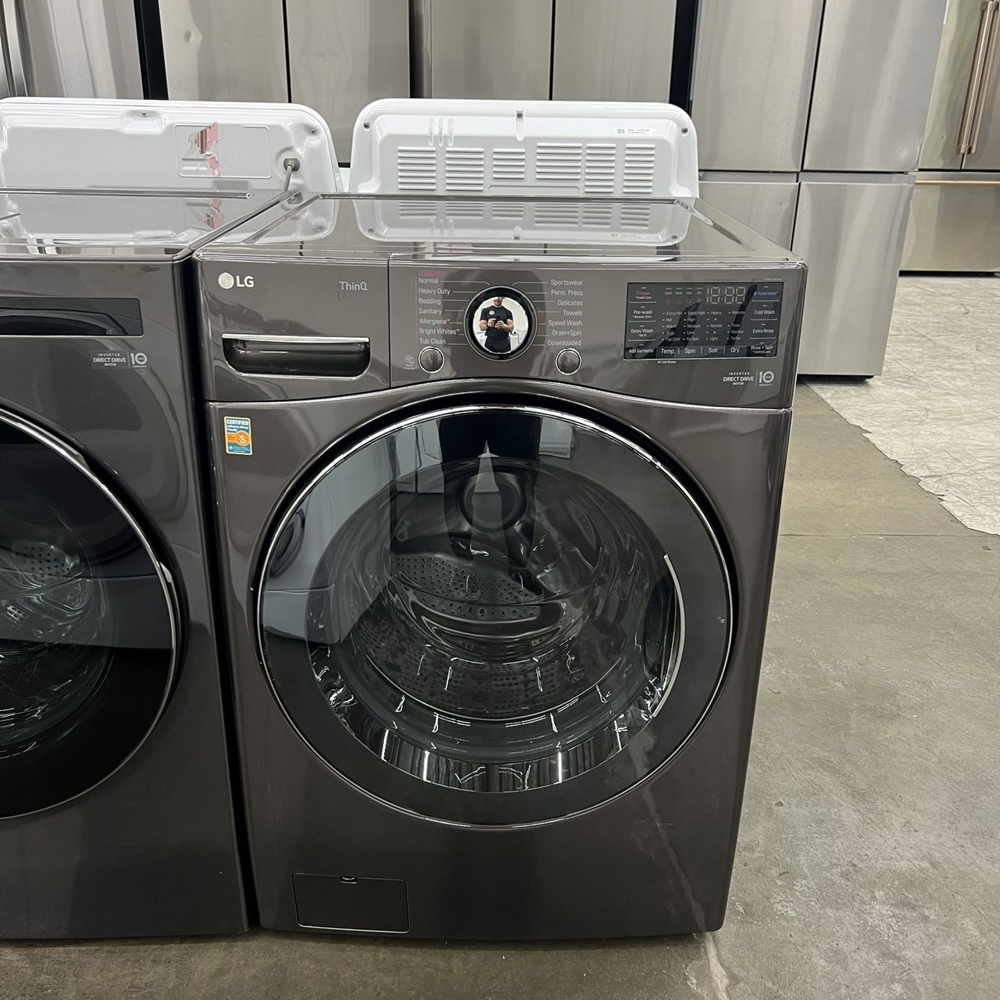 LG 4.5 all in one washer and dryer combo 110 volt 