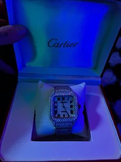 Moissanite Cartier Watch