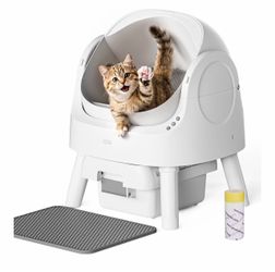 Automatic Self-Cleaning Cat Litter Box – $80