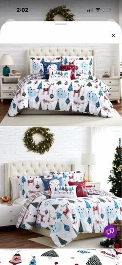 (Giving away for half price) Amazing Xmas super comfy comforter set