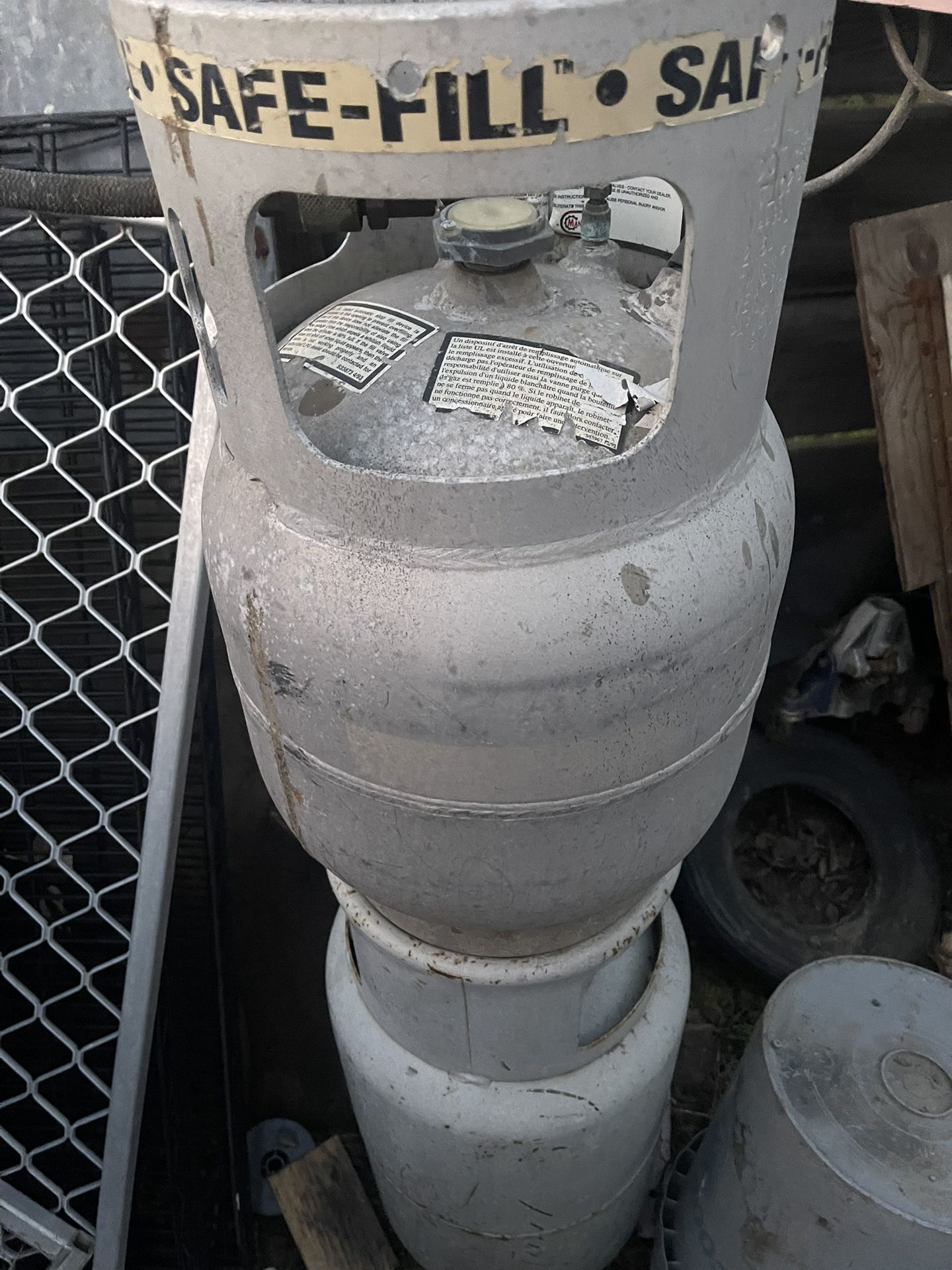Aluminum Forklift Propane Tank