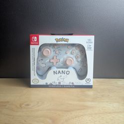 PowerA.  Nintendo Switch Pokémon  Nano Enhanced Wireless Controller 