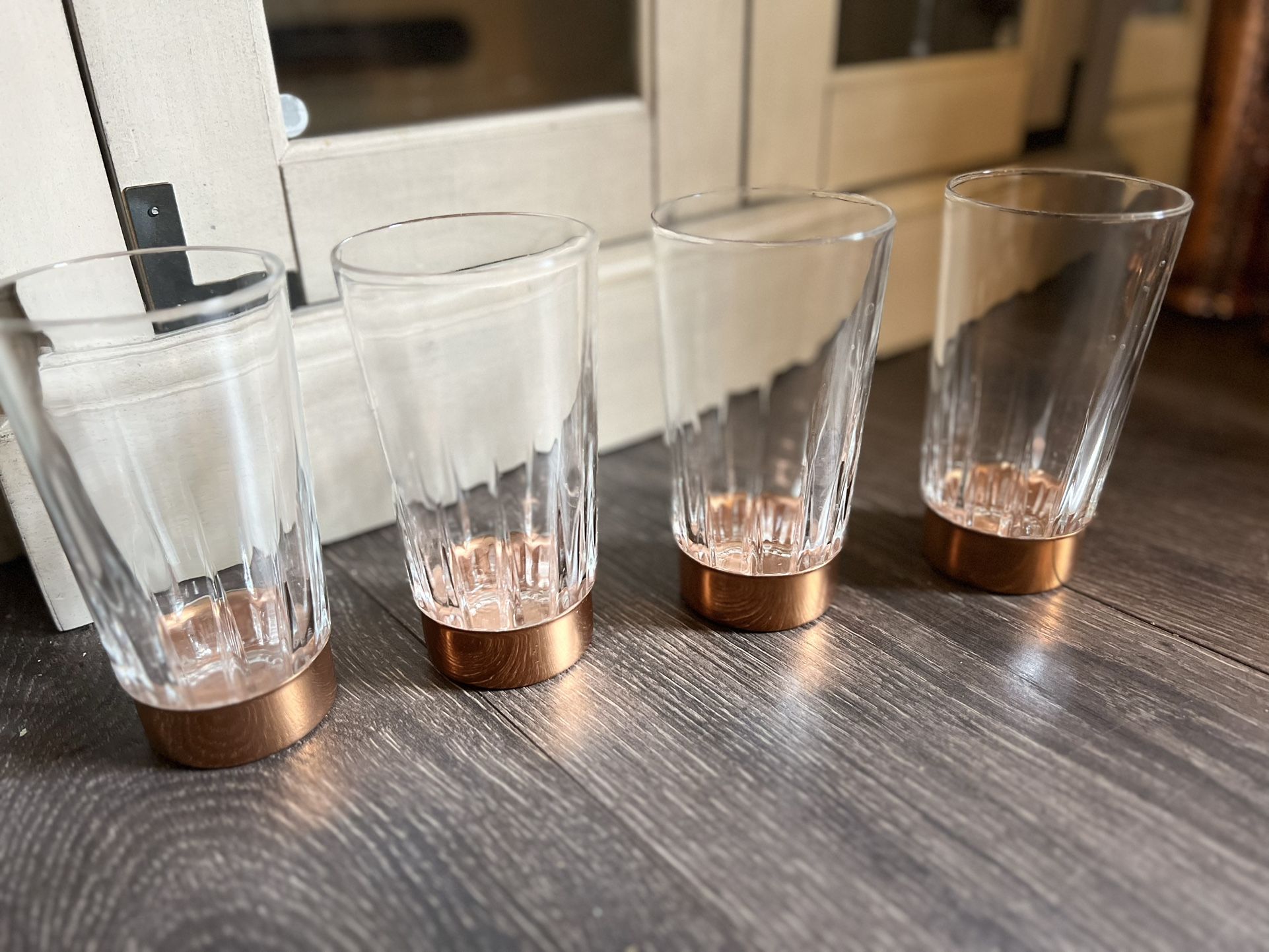 Antique Copper Glasses