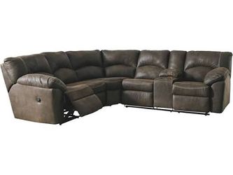 Ashley Sectional Brown