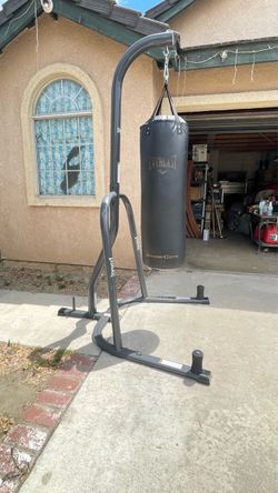 Punching bag with stand