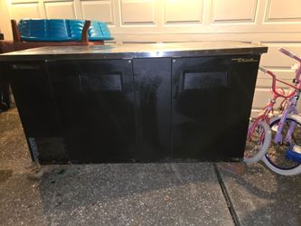 True Commercial Back Bar Cooler