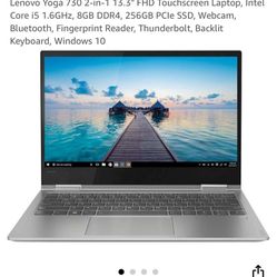 Touch screen laptop