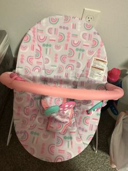 Rainbow baby bounce