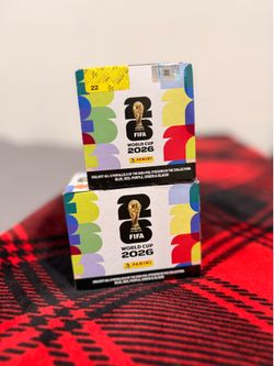 Panini World Cup Stickers 50 Packs box