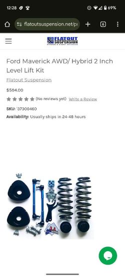 Flat out Suspension Maverick Hybrid/FWD lift Kit