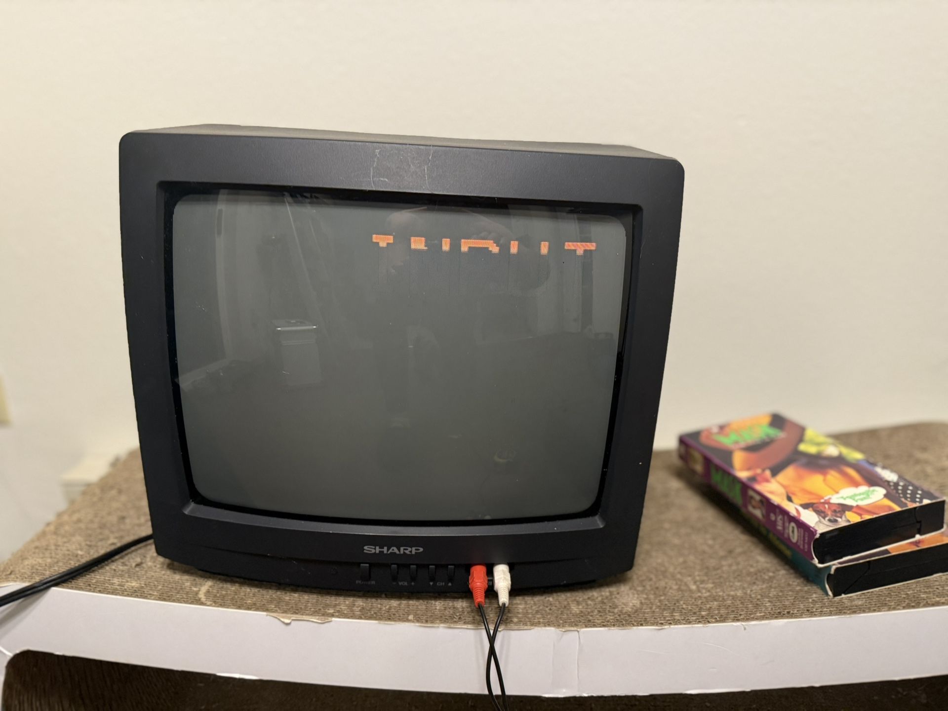 Sharp CRT tv For Gaming SNES OR NES