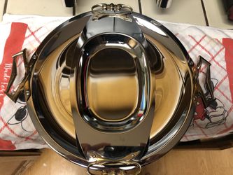 X2 Vintage 1960’s Kromex Serving Trays 