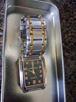 New watch in plastic